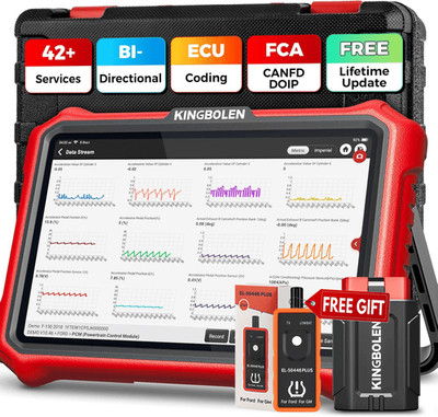 KINGBOLEN K8 Pro ALL System Bidirectional Diagnostic Scanner ECU Coding TPMS