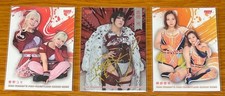 BBM Women's Pro Wrestling Card Set of 3
