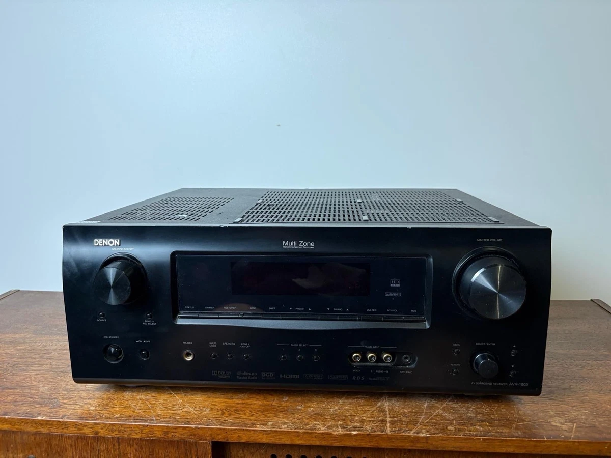 Denon AVR-1909 Stereo Receiver - fur Reparatur oder teile