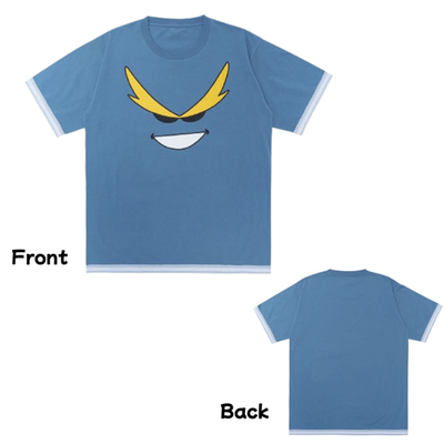 #ad My Hero Academia Exhibition T Shirt Men’s Non no Vol.5 All Might Face L XL Japan $99.00