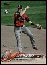 2018 Topps Update #US84 Jack Reinheimer RC Rookie Rainbow Foil Diamondbacks