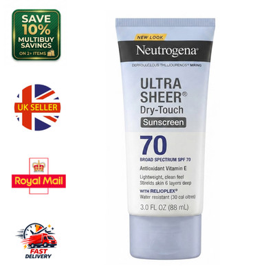 Neutrogena Ultra Sheer Dry-Touch Sonnenschutzlotion LSF 70 88ml