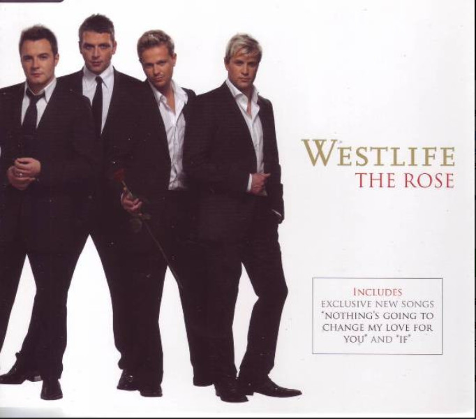 MUSIC CD SINGLE Rose by Westlife (CD, 2006)