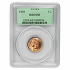 1901 Indian Head Cent 1C PCGS MS 64 RB