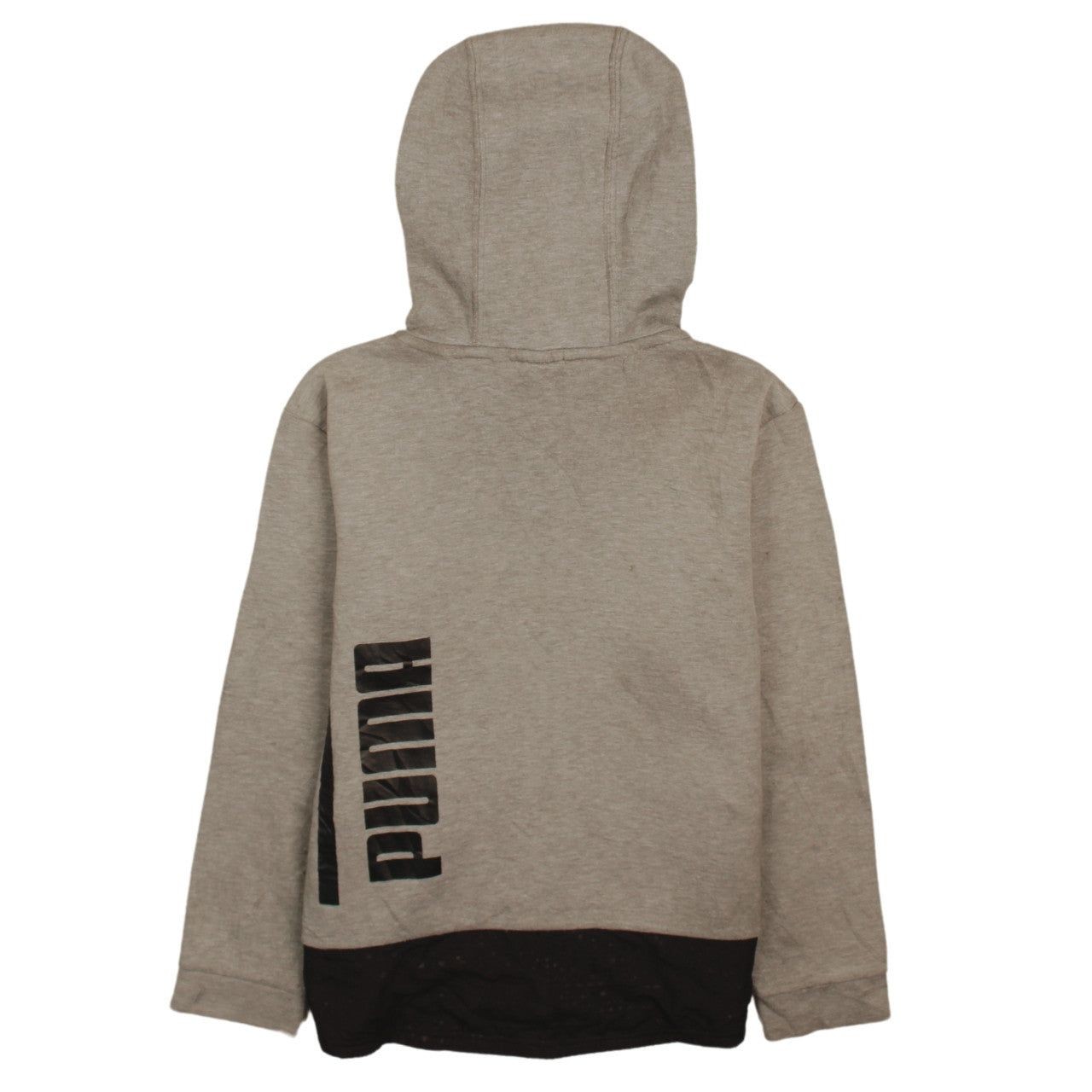 Puma Green Hoodie Womens L image 2