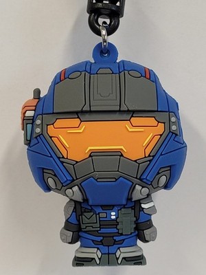3D Foam Figural Key Chain Clip Monogram Blind Bag Halo Series 2 Carter-A259