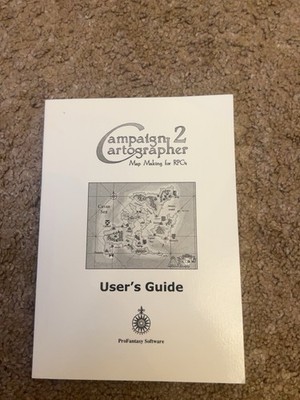 Campaign Cartographer 2 CD User Guide ProFantasy Software RPG Map Making CC2