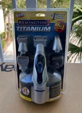 Remington Titanium 6 In 1 Electric Personal Grooming Kit PG-250. NOS 2005