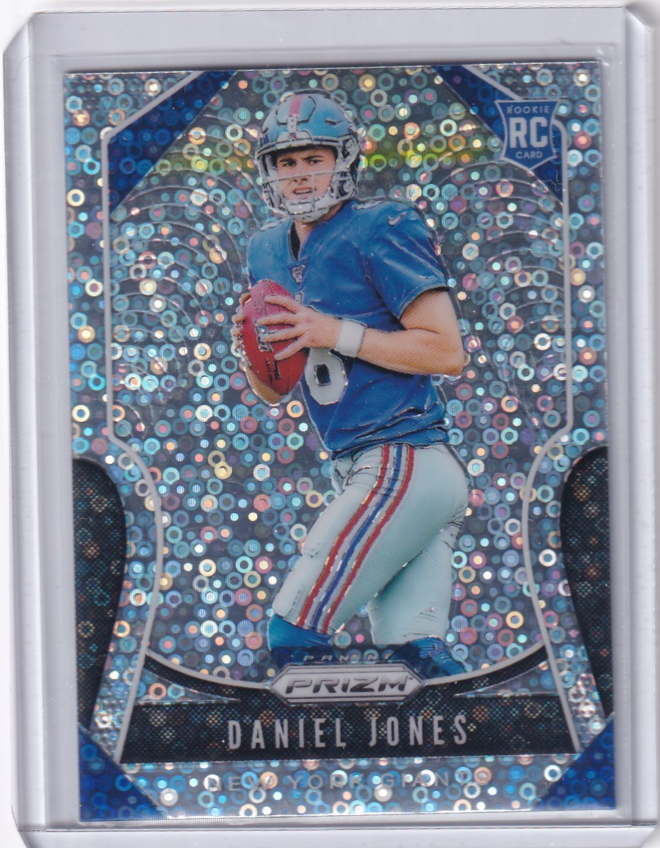 2019 Panini Prizm Disco Prizm #302 Daniel Jones - New York Giants