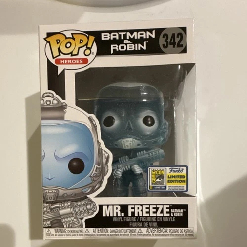 Funko Pop! Vinyl Batman & Robin Mr. Freeze #342 SDCC 2020 Limited Edition