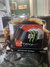 Marco Simoncelli Minichamps 1/2 scale Numbered Helmet Model 149 Numbered