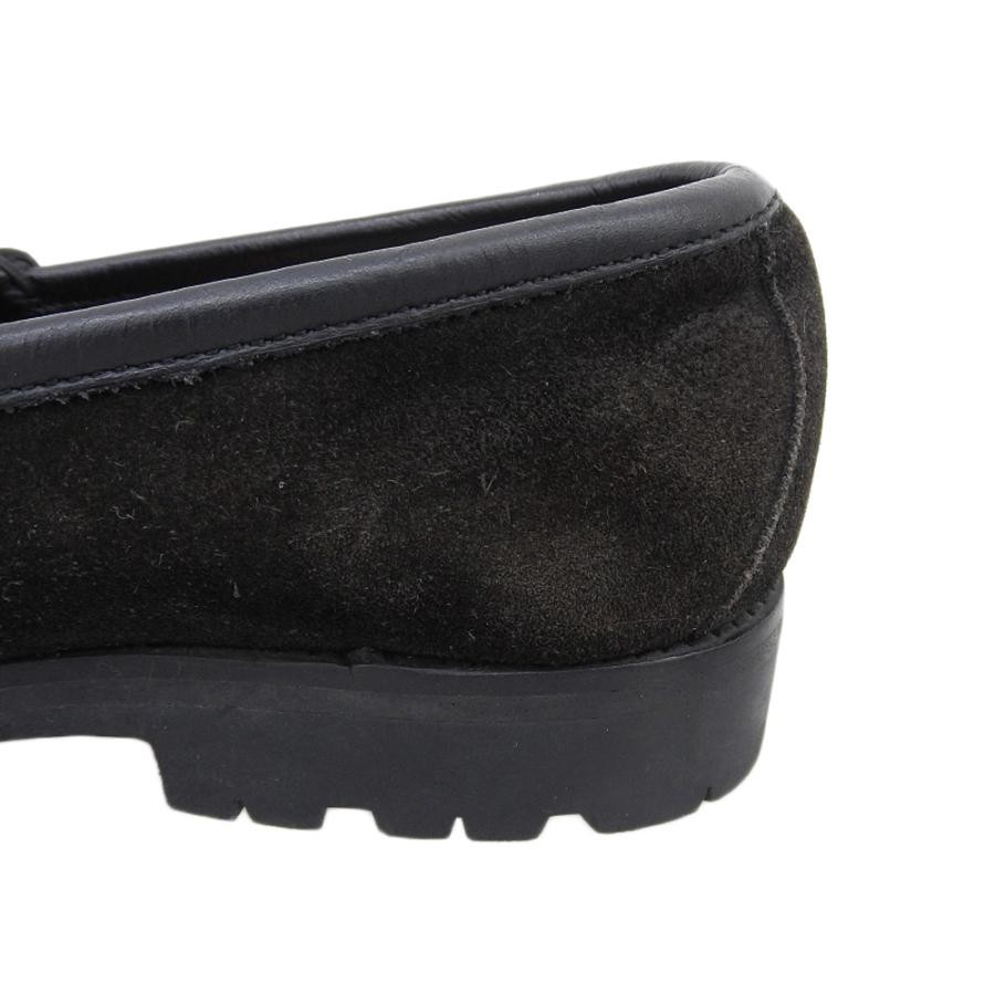 GUCCI Women's Horsebit Suede Loafers Dress Shoes Size:6.5/JP:23.5 141159K Authen thumbnail 6