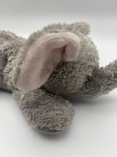 Aurora World Ellie Gray Elephant Very Soft Stuffed Plush Animal Mini Flopsie 8"