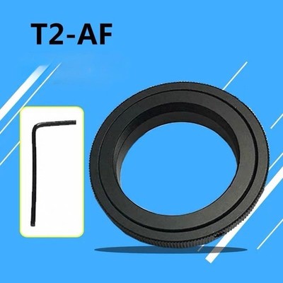 T2/M42 Lens Adapter for T Mount T2 Screw Mount Lens to Sony A Mount DSLR Camera