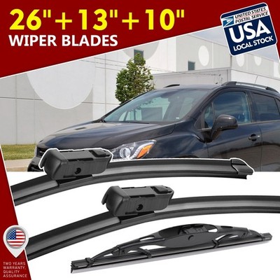 26''13''10'' OEM Quality Windshield Wiper Top Lock Pair All Season Applicable