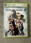 Dead or Alive 4 (XBox 360, 2005) CIB Complete - Tested Works