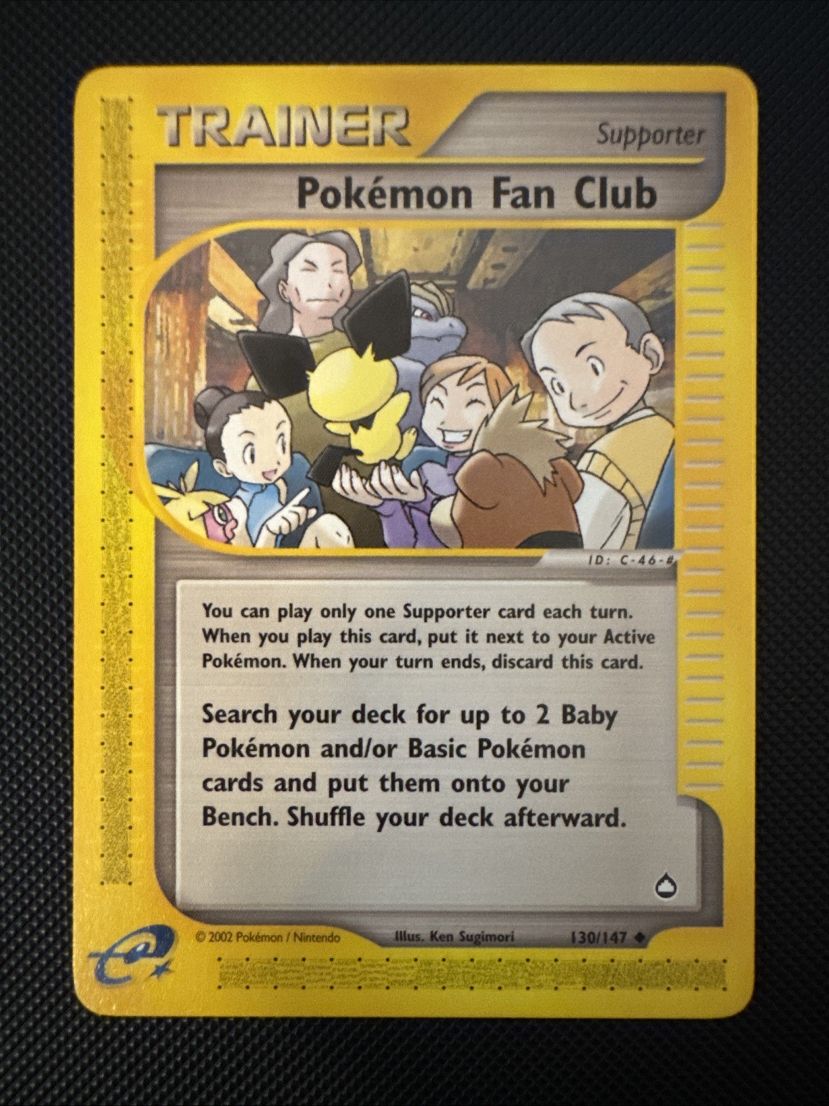Pokemon Fan Club 130/147 Aquapolis Pokemon Near Mint S549