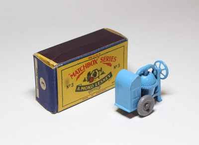 Matchbox Lesney MB 3 Cement Mixer - GPW MIT KORREKTER VERGRÖSSERTER B BOX