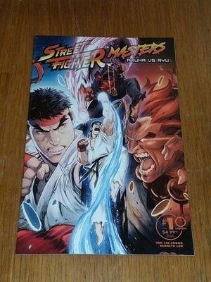 STREET FIGHTER MASTERS AKUMA VS RYU #1 VARIANT NM+ 9.6 OR BETTER UDON MARCH 2024