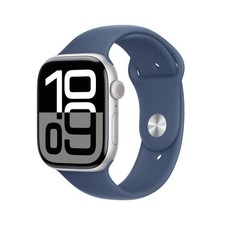 Apple Watch Series 10 OLED 46mm Digital 416 x 496 Pixel Touch Screen Silver W