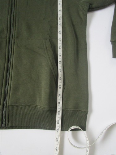 LCKR Boy's Youth Full-Zip Hoodie Jacket Forest Green Size X-Large NWT - Picture 8 of 9
