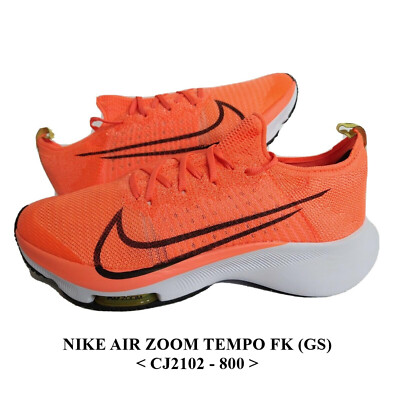 NIKE AIR ZOOM TEMPO FK (GS) CJ2102-800, RUNNING Shoes.NEW WITH BOX, ''NO LID''