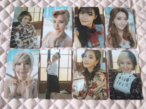 SNSD 5th Album Lion Heart Photocard Tiffany Yoona Sunny Taeyeon Yuri Hyoyeon