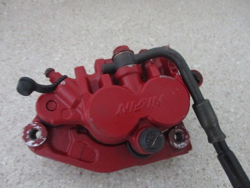 2003 SUZUKI RM 250 FRONT BRAKE ASSEMBLY CALIPER MASTER CYLINDER PARTS ONLY, M176 - Picture 8 of 10