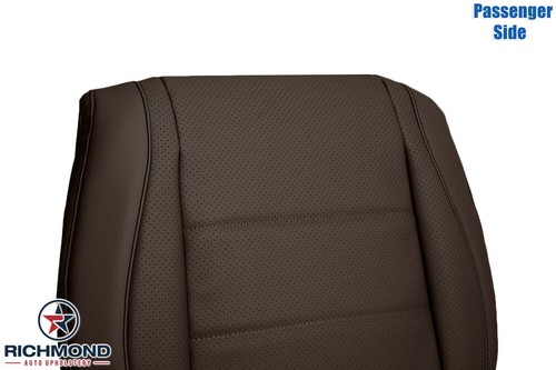 2020-2023 Benz GLS450 -Passenger Side Bottom Leather Seat Cover Brown Perforated - Picture 8 of 17