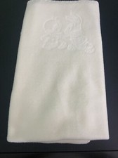 Vtg Baby Blanket LOONEY TUNES Embossed Bugs Bunny Cartoon Character 1990's