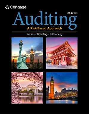 Auditing: A Risk-Based - Paperback, by Johnstone-Zehms Karla; Gramling - New h