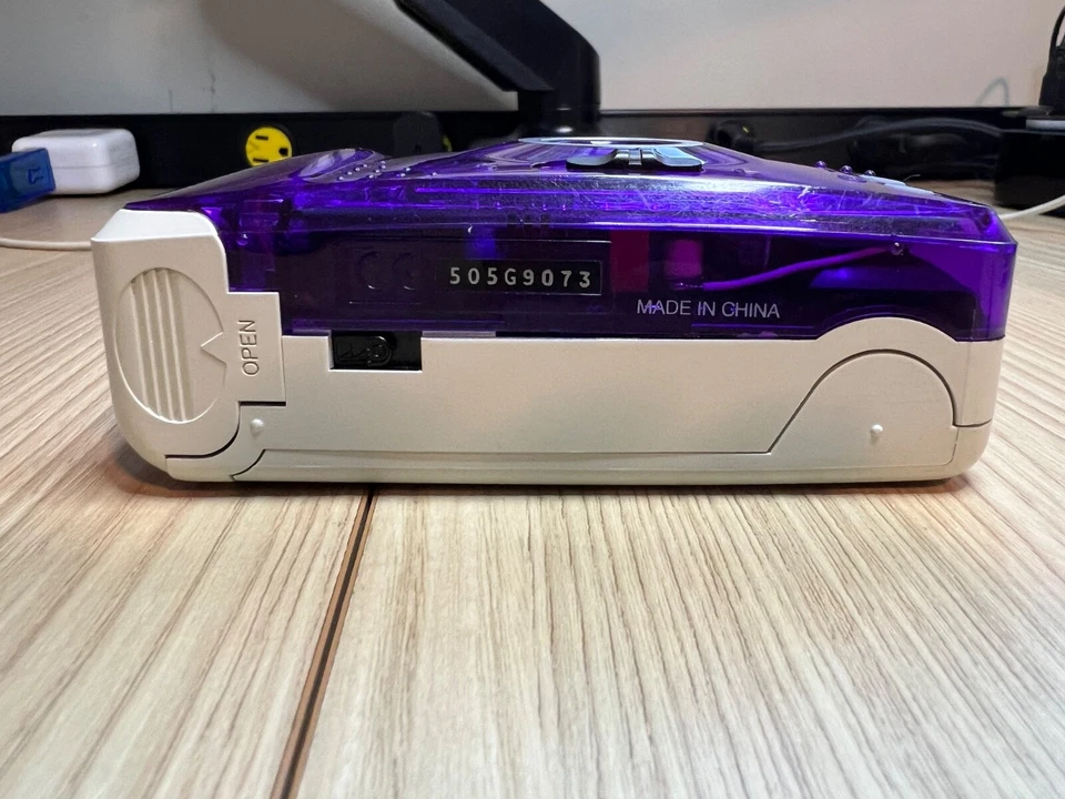 Cámara fotográfica Samsung Spectrum 20 Big Finder 35 mm púrpura translúcido no funciona Foto 4 de 4