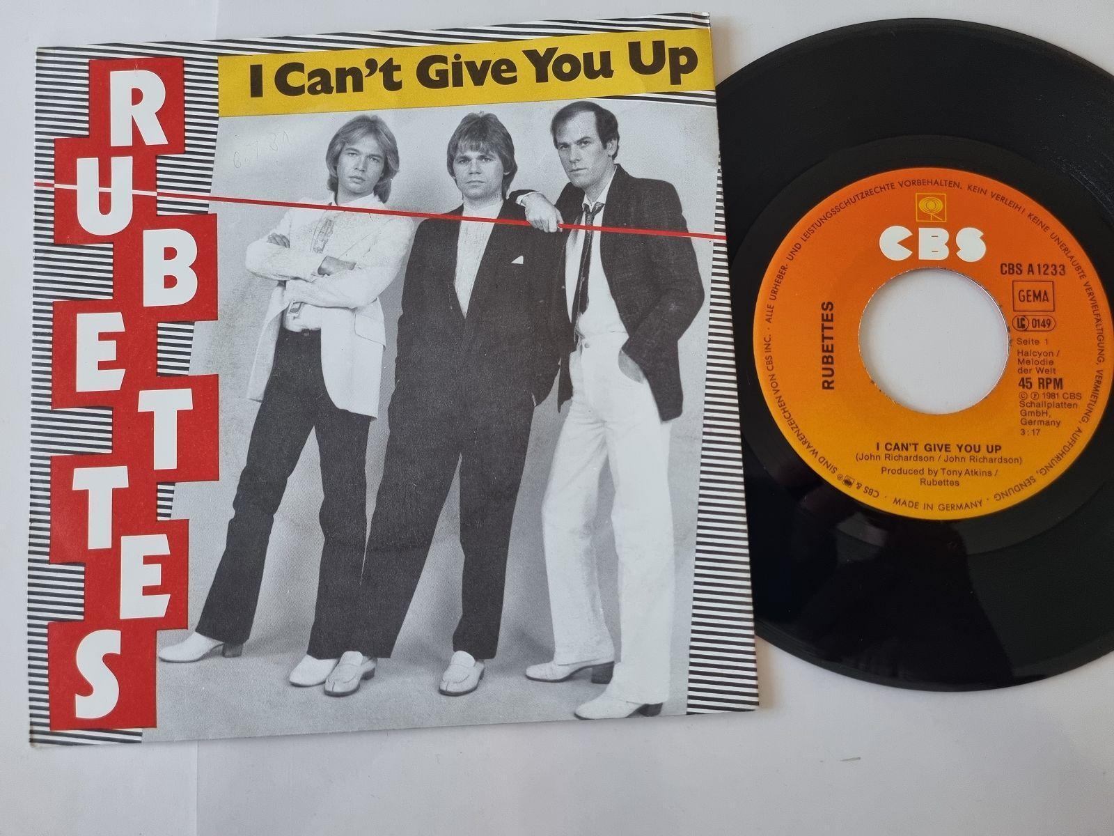 7"" Single Rubettes - I can't give you up Vinyl Germany