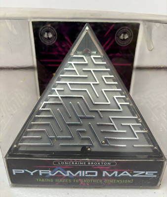 Vintage 1999 LONCRAINE BROXTON Pyramid Maze Puzzle Thinking Game NEW In Box
