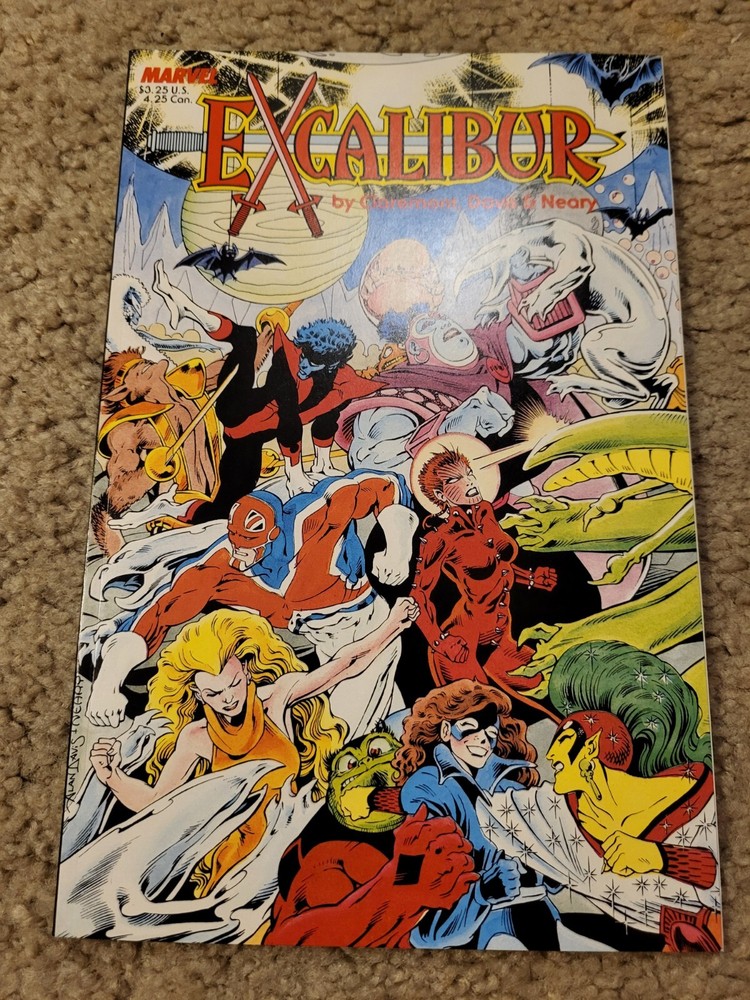 Excalibur Special Edition Marvel Comics - 1st Excalibur - 1987 HIGH GRADE
