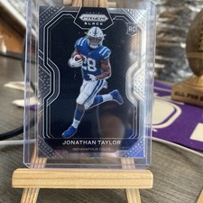 2020 Panini Chronicles Prizm Black Silver Jonathan Taylor Rookie RC #PB-7