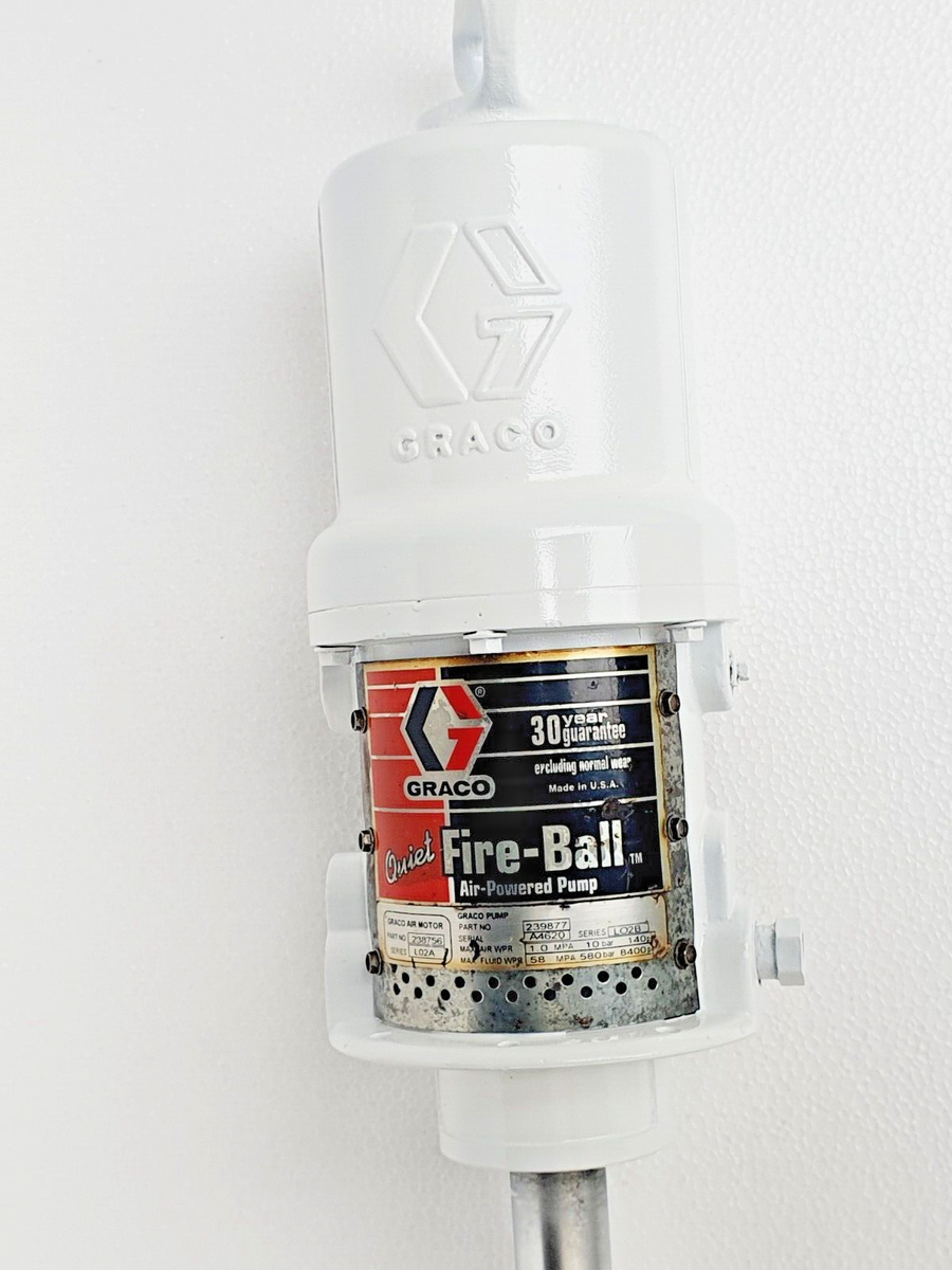 ◆れこ◆ GRACO 239877 Air Grease Pump, FIRE-BALL 300, 8400 PSI /560