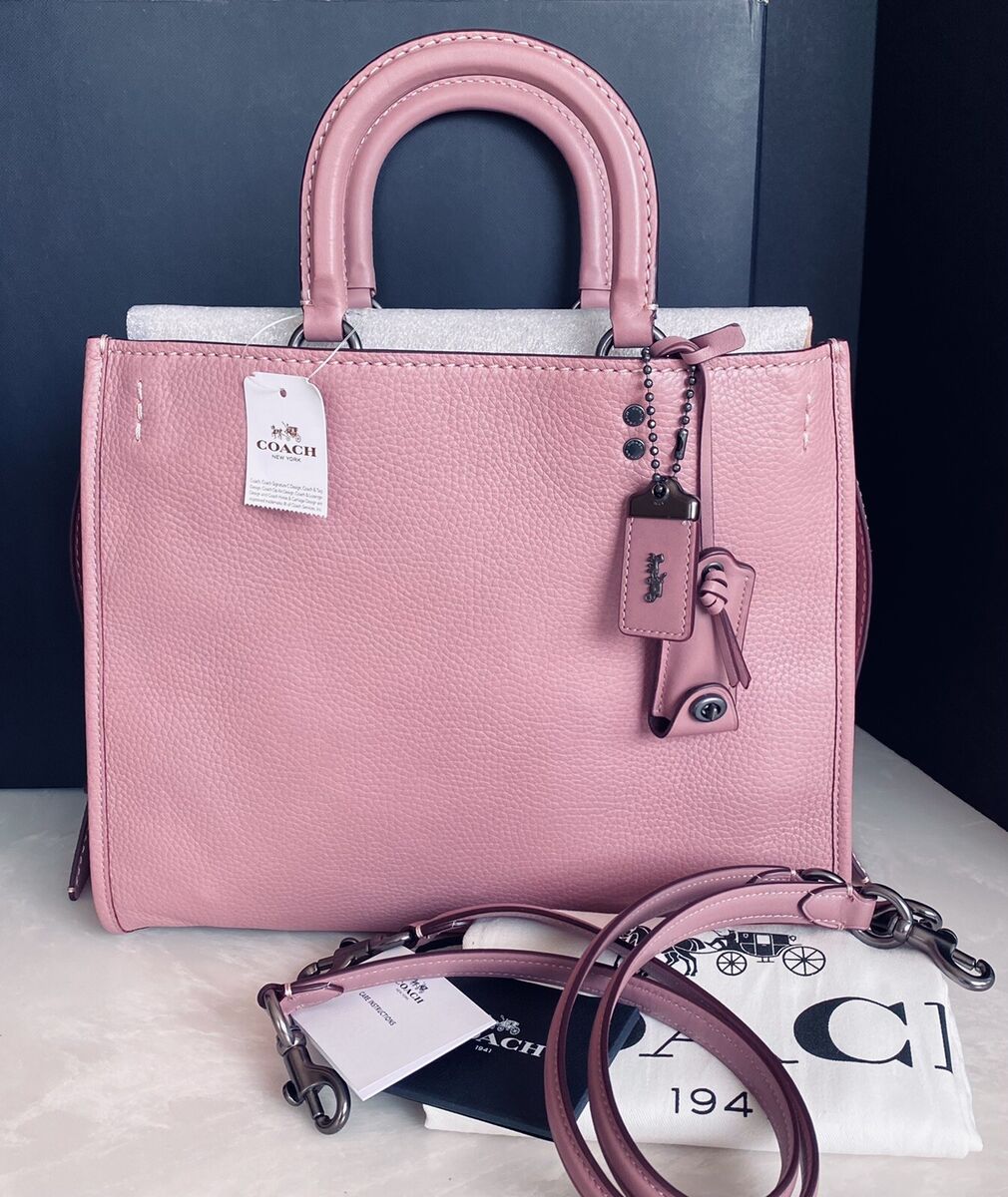 NWT COACH DUSTY ROSE MIXED LEATHERS ROGUE 30 23755 | eBay NWT COACH DUSTY ROSE MIXED LEATHERS ROGUE 30 23755 | eBay