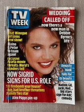 Vintage television - "Australian TV Week" Apr 1988 Andy Gibb Bee Gees Alex Papps