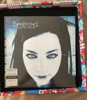EVANESCENCE FALLEN LP PURPLE 10 YEAR ANNIVERSARY 1500 LIMITED