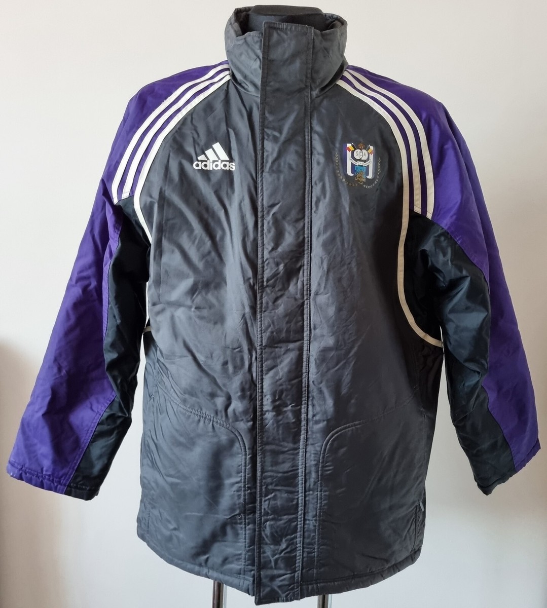 Anderlecht 2000 2001 Third football Adidas Winter warm Jacket
