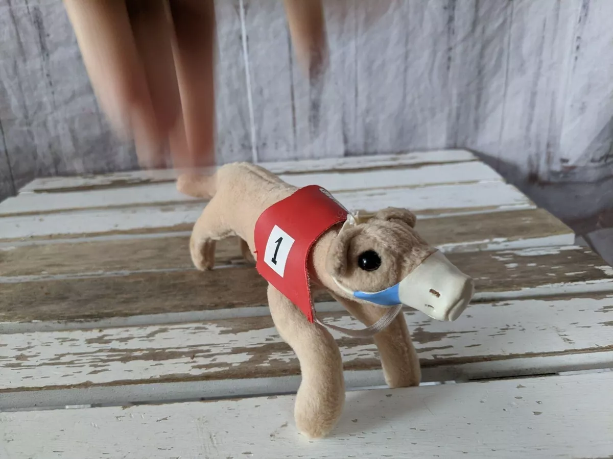 Dairyland Greyhound Plush Vintage Dog