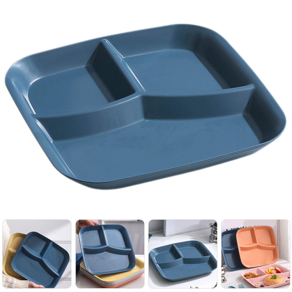 3-Section Baby Feeding Plate for Divided Meals at Home