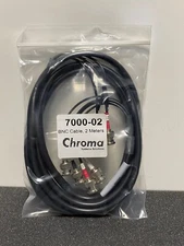 Quadtech / Chroma 7000-02 BNC to BNC Cable Lead Set, 2Meter, NEW, MINT!