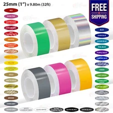1" PIN STRIPES Car Model Motorcycle Truck Decals Line TAPE Vinyl Stickers 25mm