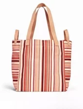 Thirty-One Bags New Horizon Tote-BRAND NEW Sedona Stripe-Beach Bag