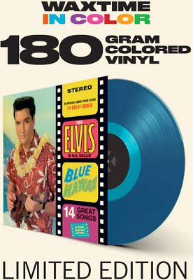 Elvis - Blue Hawaii Limited Edition  Blue 12'' Vinyl LP  NEU