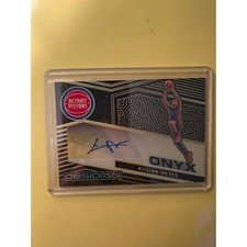 2020-21 PANINI OBSIDIAN KILLIAN HAYES RC AUTOGRAPH # /10 ONYX