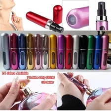 5ml Mini Refillable Perfume Atomizer Bottle for Travel Spray Scent Pump Case