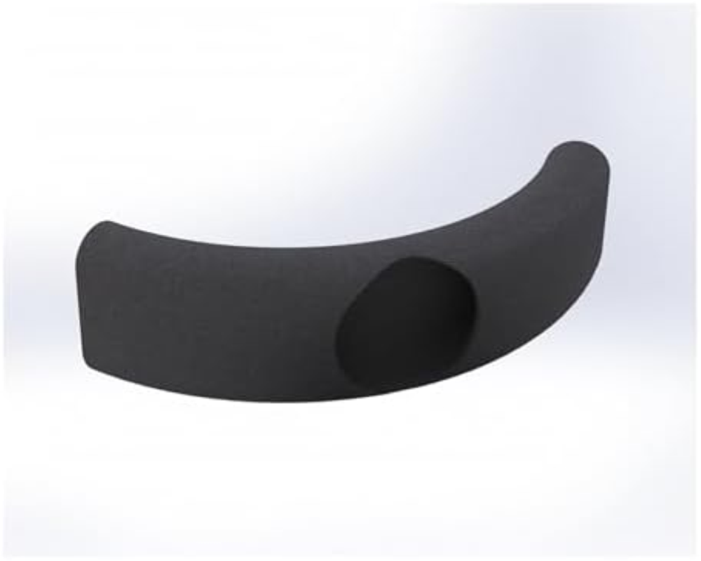 Lorch Fascia tergisudore posteriore testa, 2 pezzi